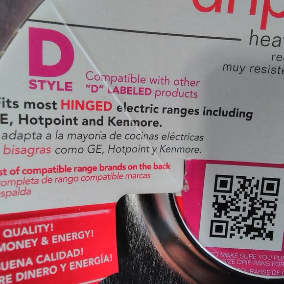 Drip Pans for Electric Ranges (3 Pack)- Fits most GE & Hotpoint Electric Ranges - Picture 6 of 7